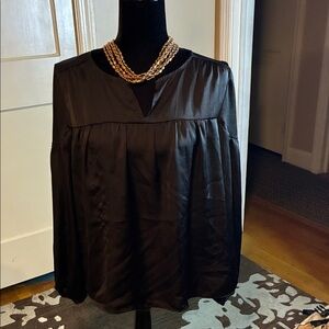 Vince Camuto Elegant Black Blouse